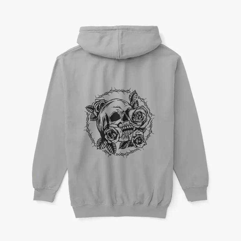 Roses Upon Death (Zip Up Hoodie)