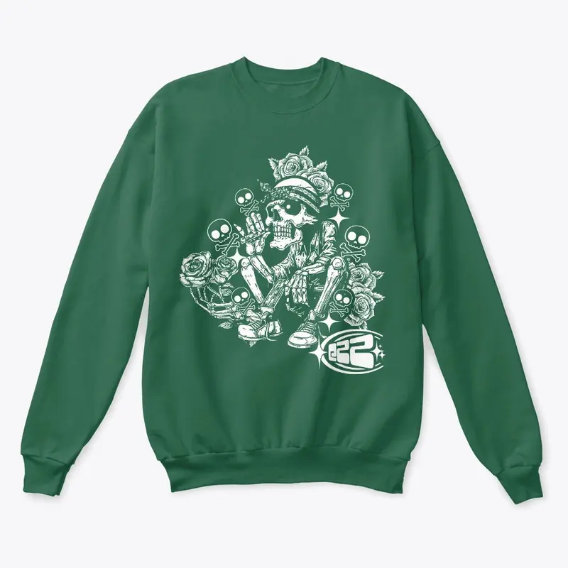 Skeletons And Roses (Sweater)