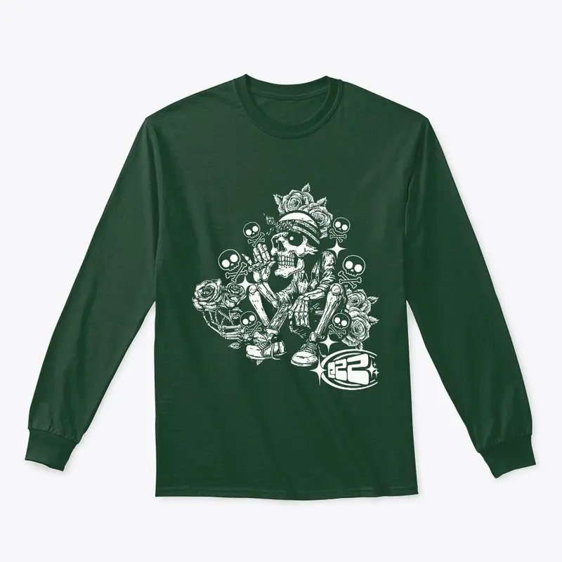 Skeletons And Roses (Long Sleeve)